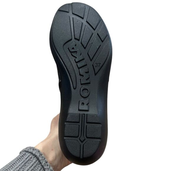 Romika Dark Brown Leather Ankle Cassie Boots with Buckles 37 - Picture 4 of 5